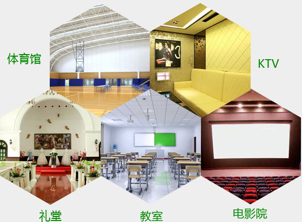 吸音材料多用于解決聲音的回音提高聲音的品質(zhì)！